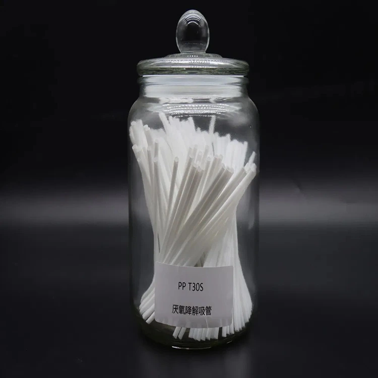 วัสดุหลอดพลาสติกแบบใช้แล้วทิ้งเกรดอาหาร